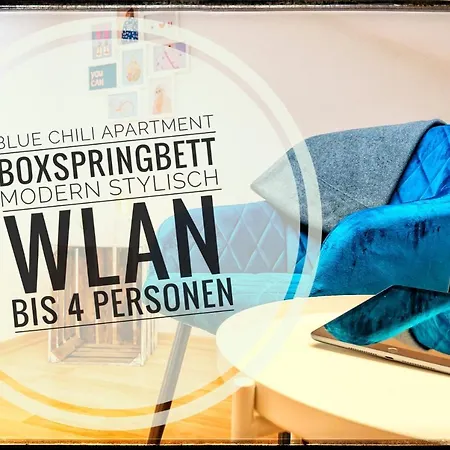 Blue Chili 99 - Grosszuegiges Loft Wlan Boxspringbett Bis 4 Pers *