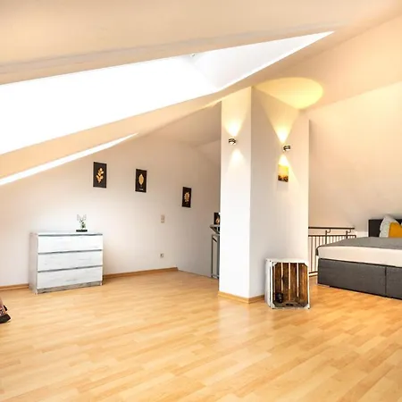 公寓 Blue Chili 99 - Grosszuegiges Loft Wlan Boxspringbett Bis 4 Pers 莱比锡