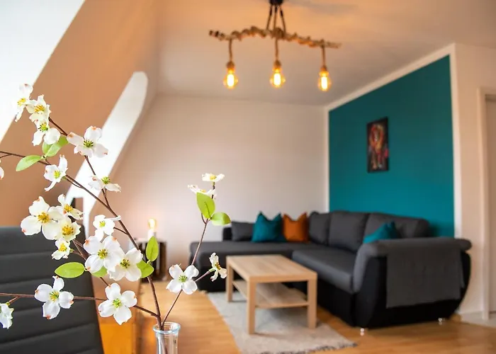 Appartement Blue Chili 99 - Grosszuegiges Loft Wlan Boxspringbett Bis 4 Pers *